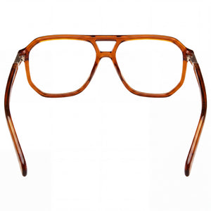 Guess Rectangle Eyeglasses Unisex — front view, Plastic
