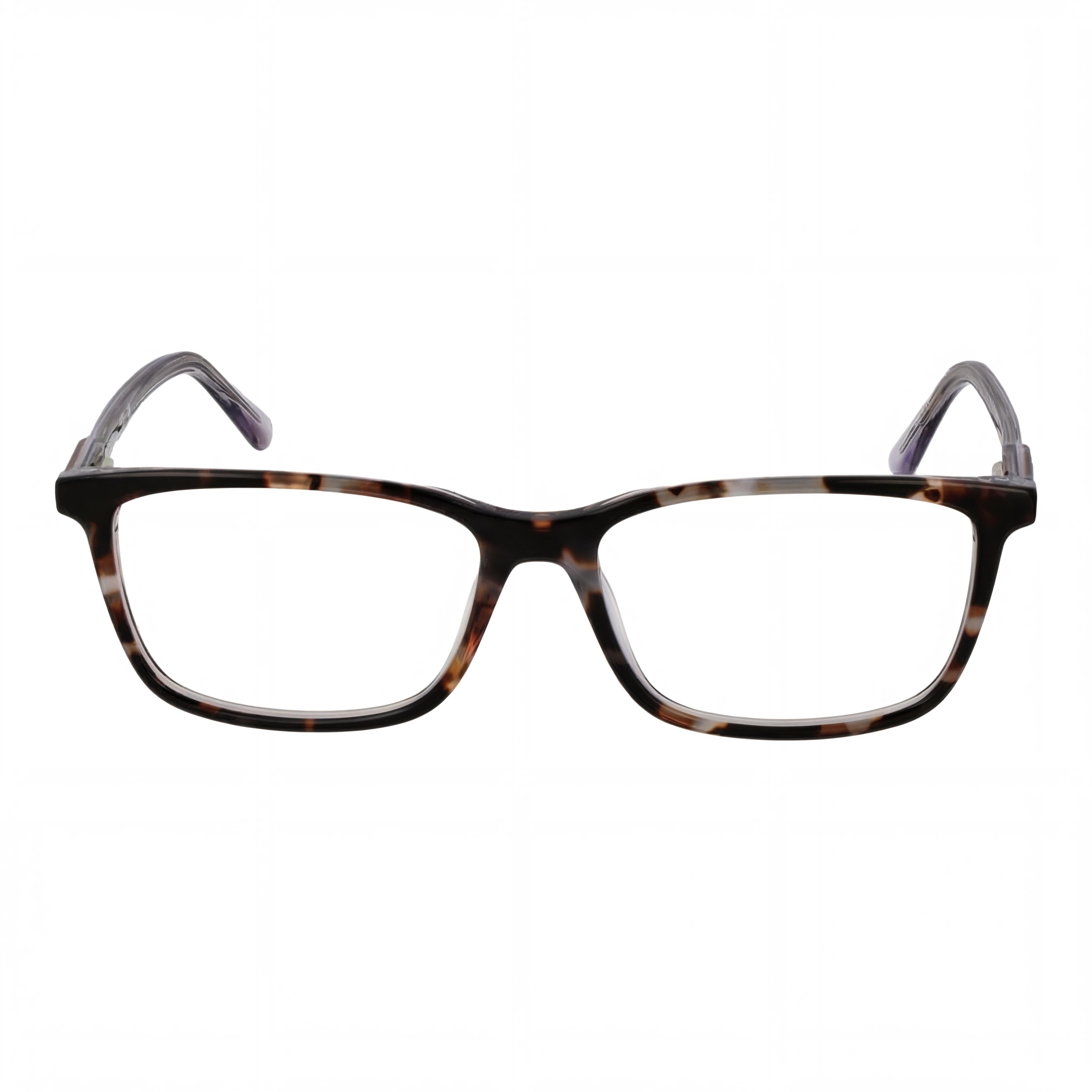GUESS Brown Rectangle Eyeglasses for Women, Acetate 54mm, Photo 2