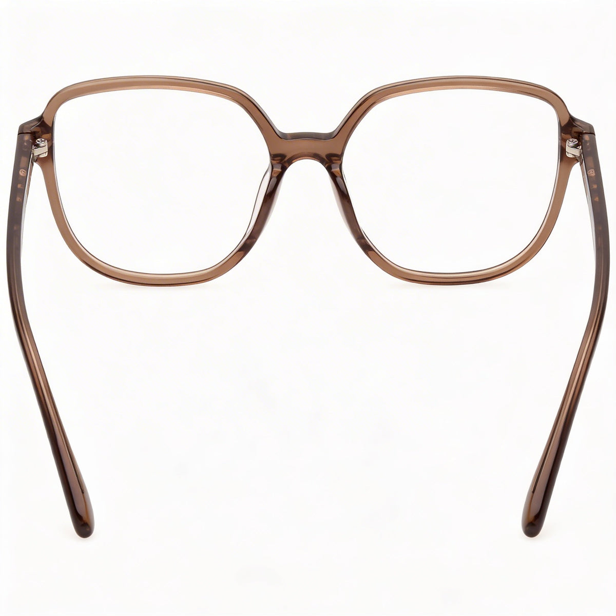 Guess Dark Brown Square Eyeglasses for Men, Photo 4