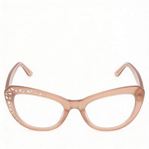 Guess by Marciano Gm50016 Cat Eye Eyeglasses for Women — front view, Plastic