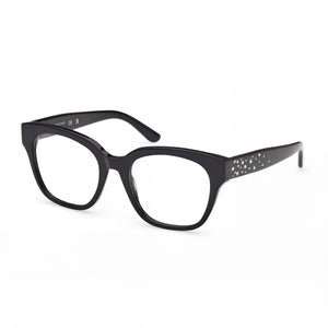 Guess by Marciano Gm50017 Black Rectangle Eyeglasses for Women, Plastic frame