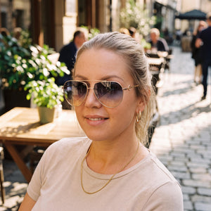Guess Classic Multi-coloured Sunglasses Unisex — lifestyle wear, holiday photos and sightseeing