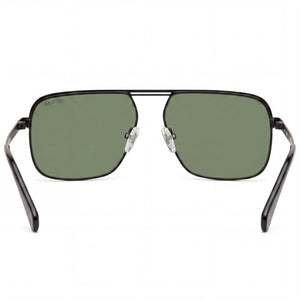 Guess Classic Rectangle Sunglasses for Men — interior view, Non-Polarized lens detail