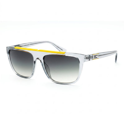 Guess Classic Grey Square Sunglasses for Men, Grey lens