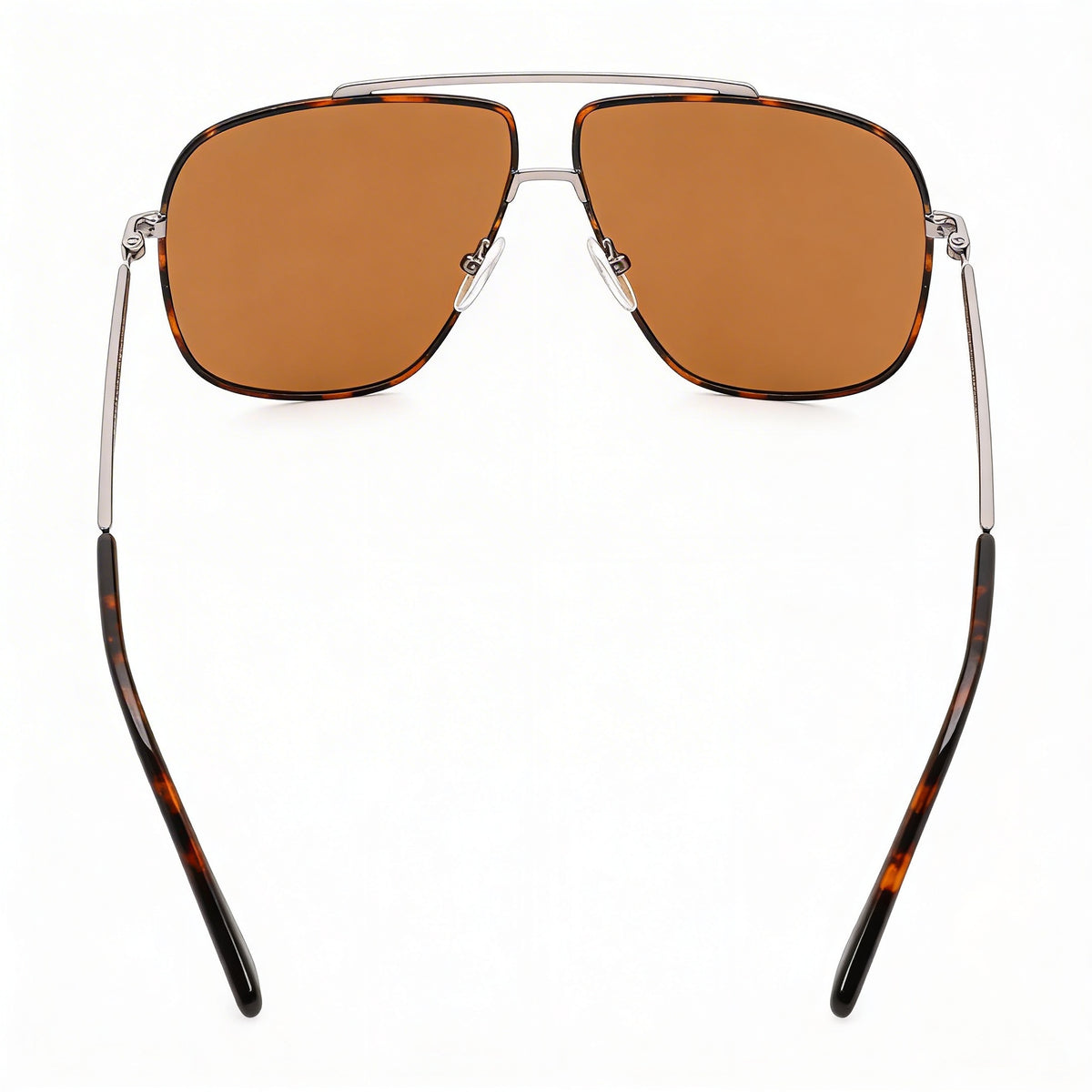 Gafas de sol de aviador Guess Classic Havana para hombre, 61 mm, Photo 4