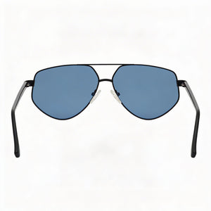 Guess Classic Aviator Sunglasses Women — side view, Non-Polarized Gradient lens