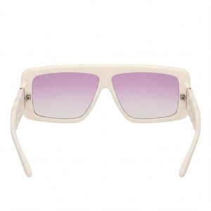 Guess Classic Rectangle Sunglasses for Women — front view, Injected frame