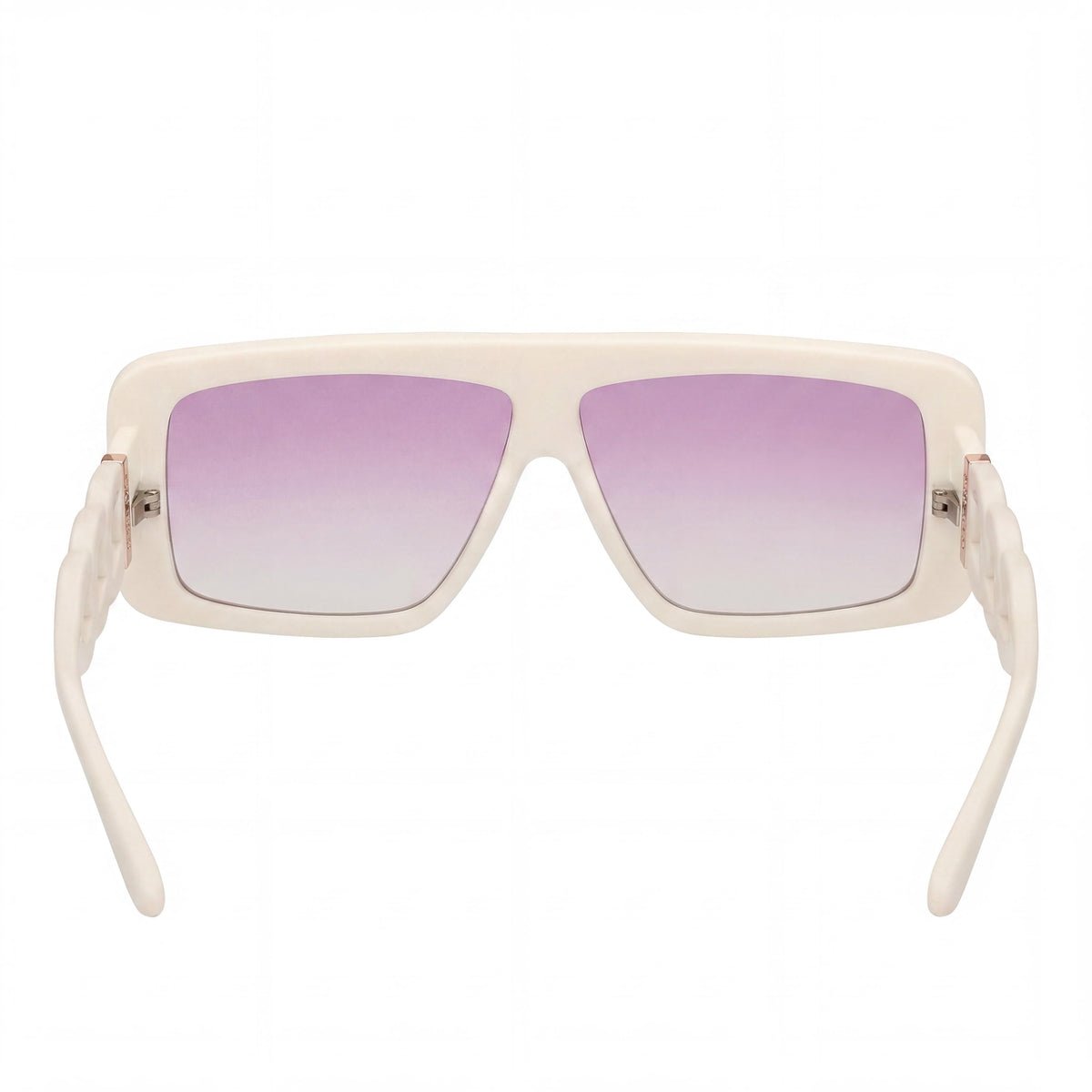 Gafas de sol rectangulares Guess Classic blancas para mujer, 60 mm, Photo 2