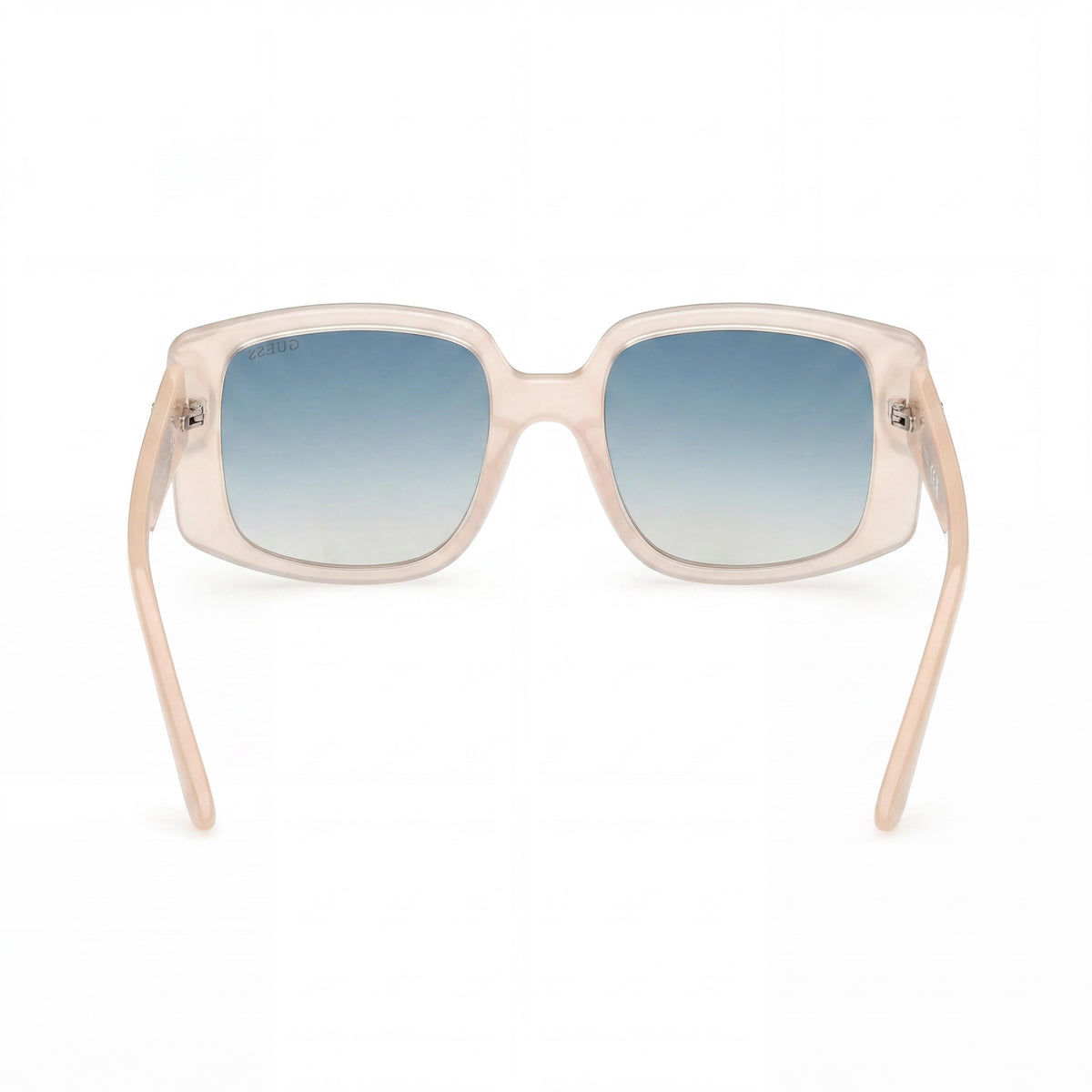 Gafas de sol rectangulares Guess Emery en color marfil brillante para mujer, 53 mm, Photo 3