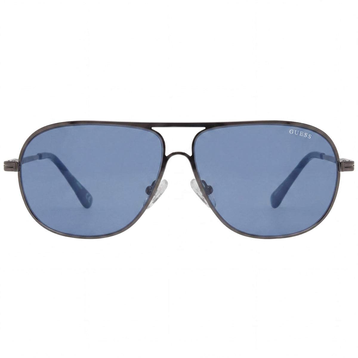 Guess Gf0208 Shiny Gunmetal Aviator Sunglasses for Men, Photo 2
