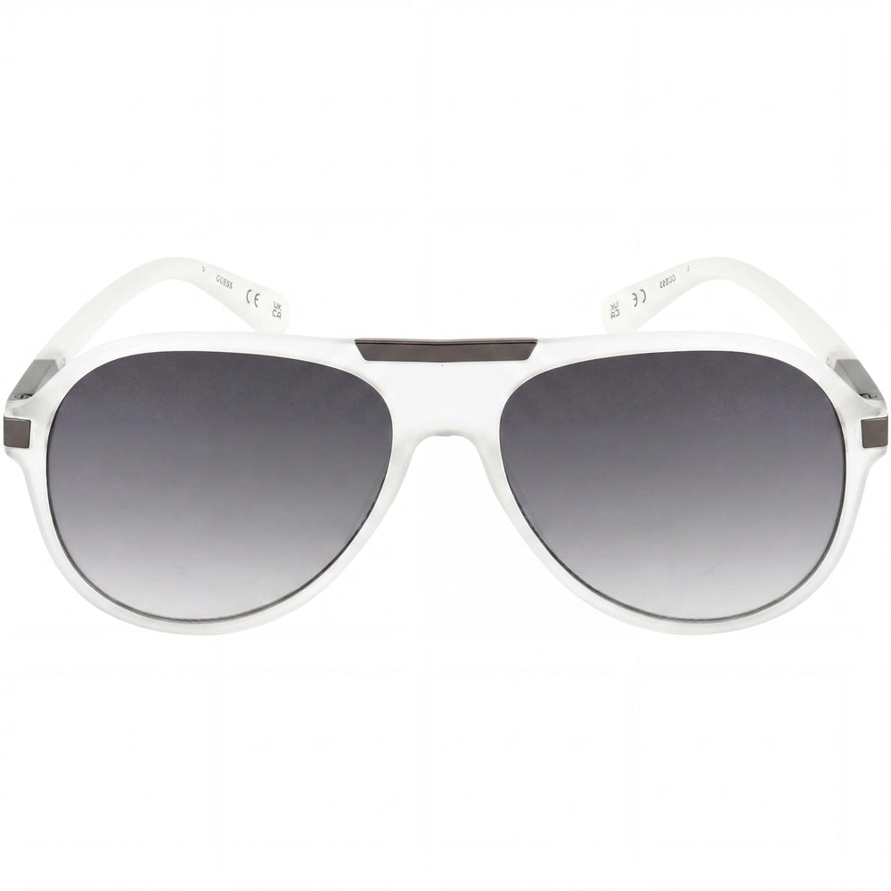 Guess GF0237 Aviator Sunglasses for Men — front view, Metal frame