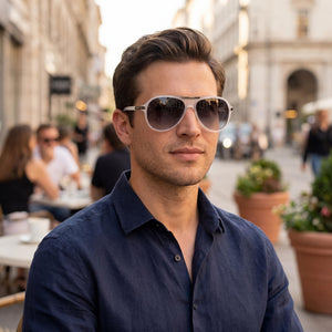 Guess GF0237 Crystal Sunglasses Men — lifestyle wear, driving and weekend outings