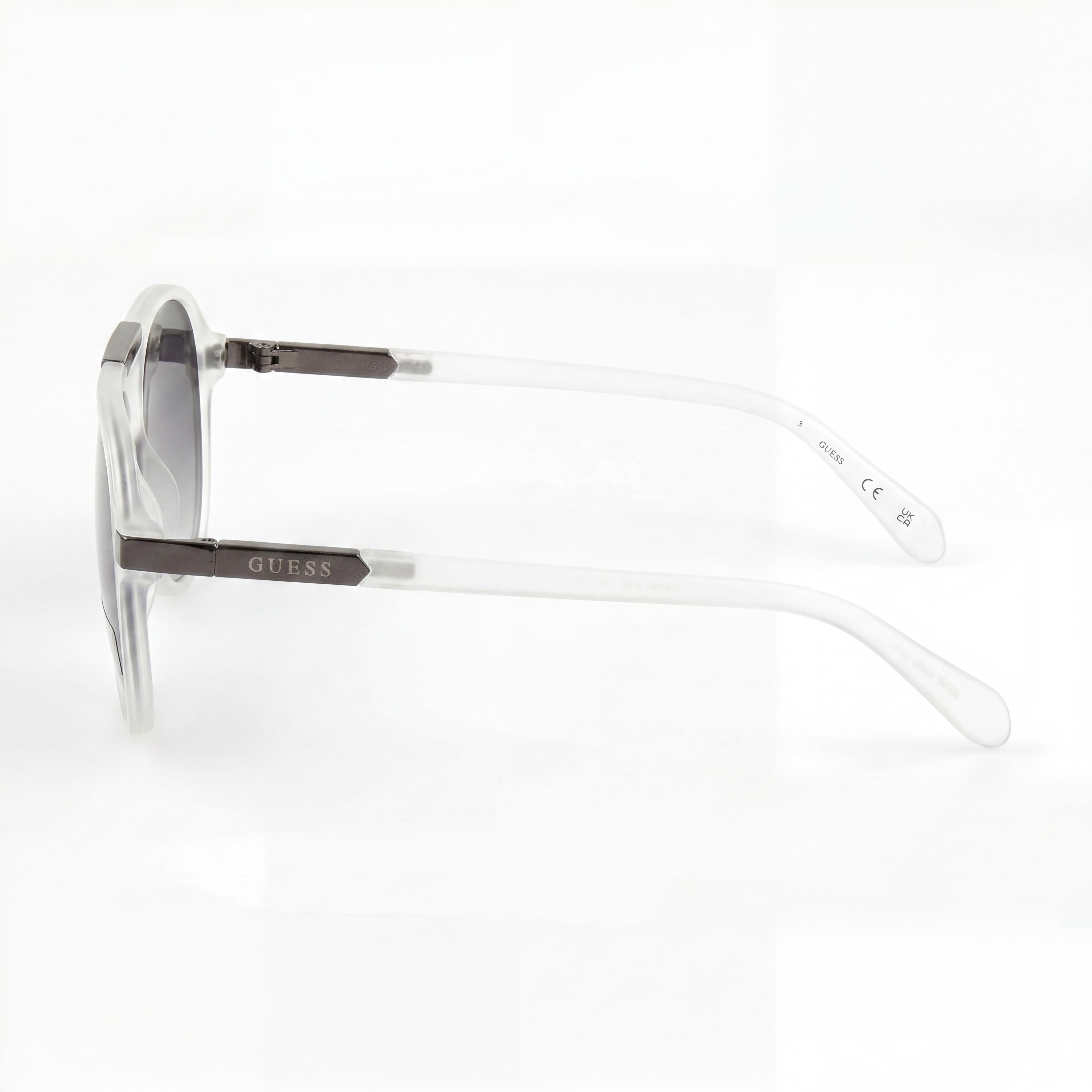Guess GF0237 Plata / Gafas de sol aviador para hombre, 57mm, Photo 3
