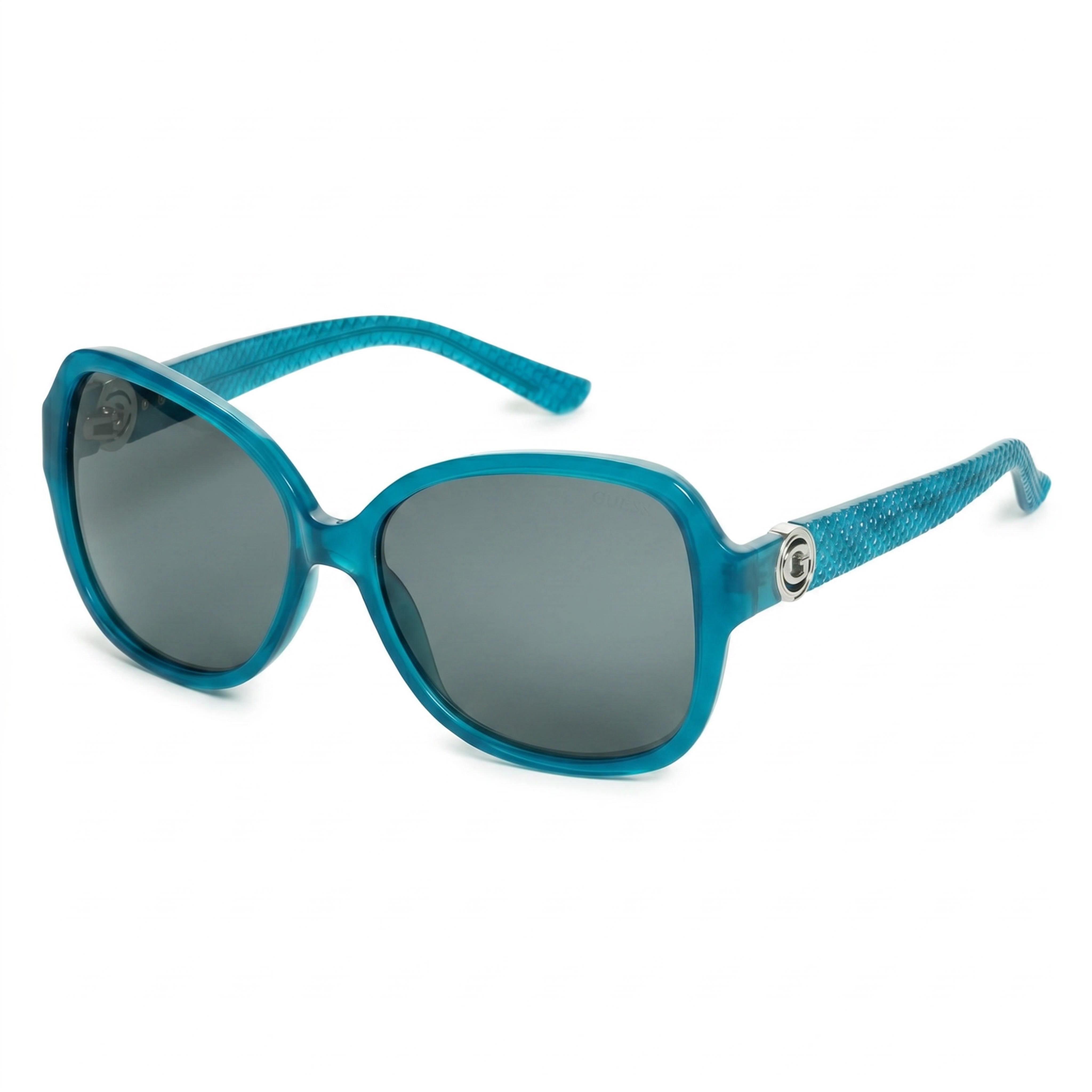 Gafas de sol Guess Gf0275 con forma de mariposa turquesa unisex, 58 mm, Photo 1