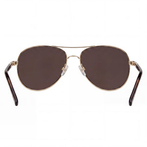 Guess GF0295 Aviator Sunglasses for Women — interior view, Non-Polarized lens detail