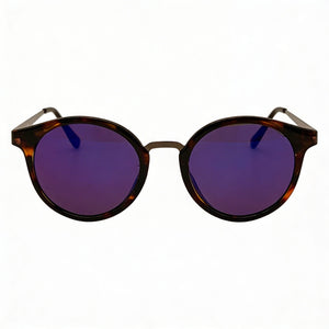 Guess Gf0305 Round Sunglasses for Women — front view, Metal frame