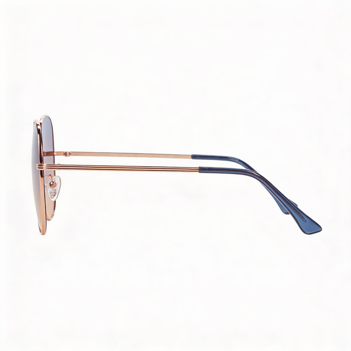 Guess GF0385 Rose Gold/Gradient Blue Oval Sunglasses for Women, Photo 3