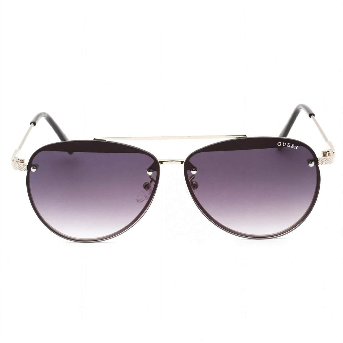 Gafas de sol tipo aviador para mujer Guess GF0386 en color dorado, 63 mm, Photo 2