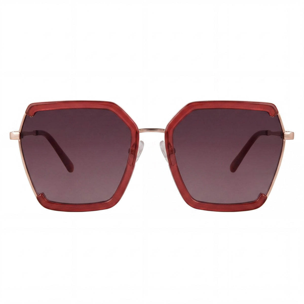 Gafas de sol Guess GF0418 de mariposa rojas para mujer, 58 mm, Photo 2