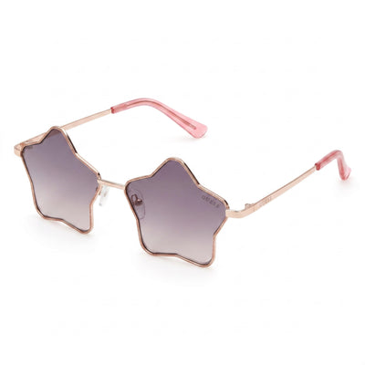 Guess GF4012 Gold Rectangle Sunglasses for Women