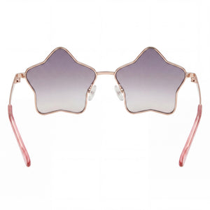 Guess GF4012 Rectangle Sunglasses for Women — interior view, lens detail