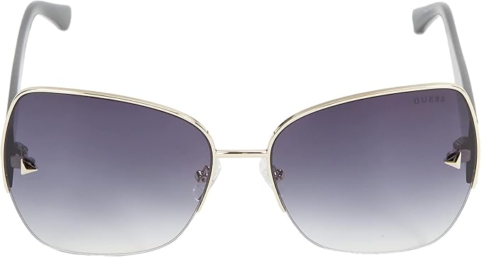 Gafas de sol cuadradas polarizadas sin montura Guess GF6136 para mujer, Photo 2