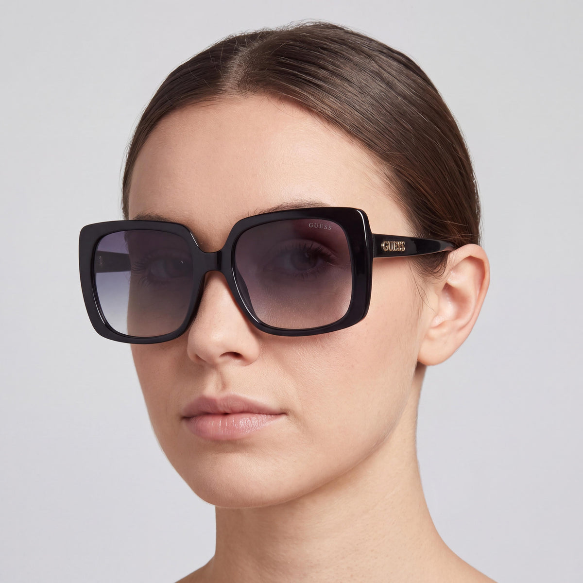 Guess Gf6142 Multi-coloured Rectangle Sunglasses Unisex, 55mm, Photo 4