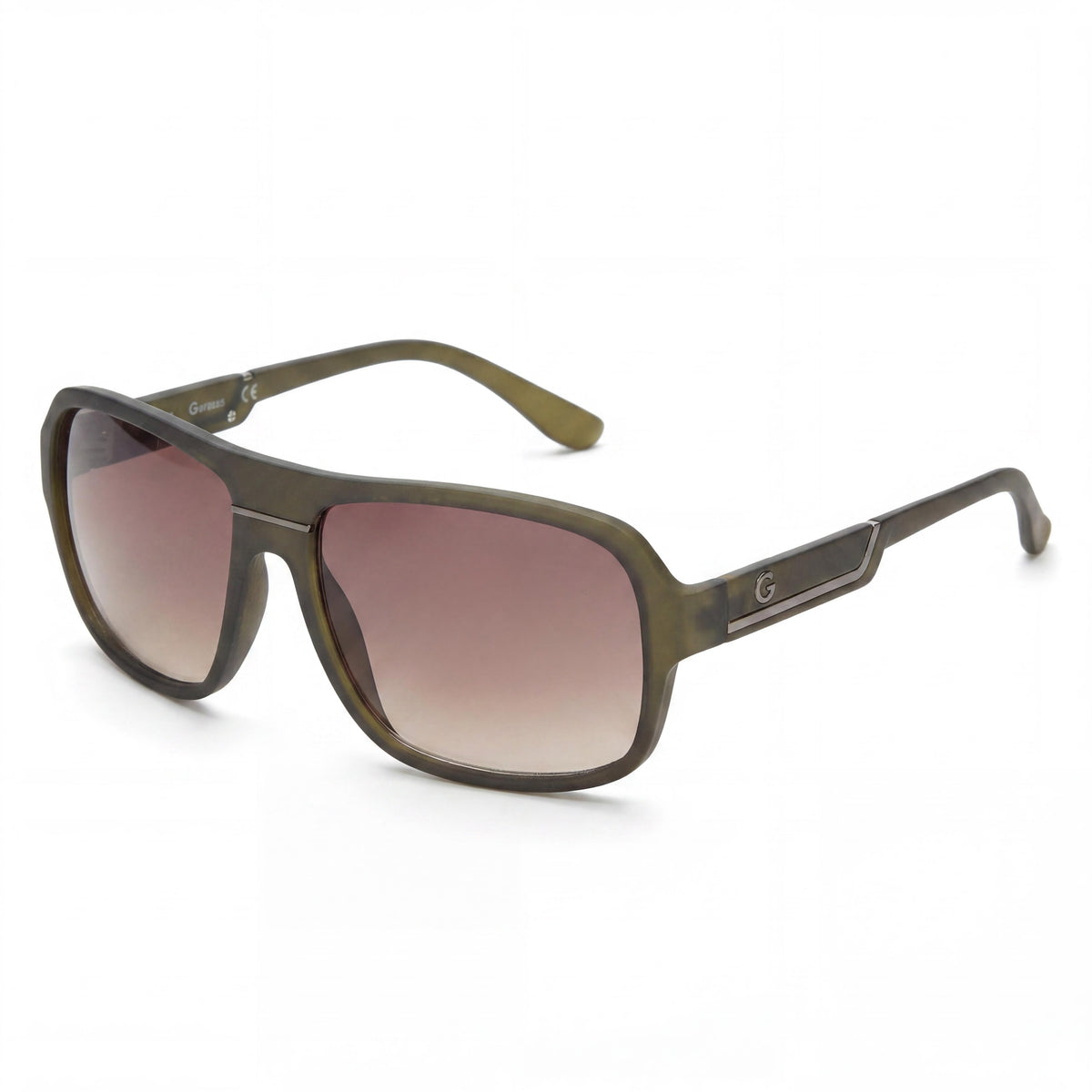 Guess Gg2105 Green Aviator Sunglasses for Men, 60mm, Photo 1