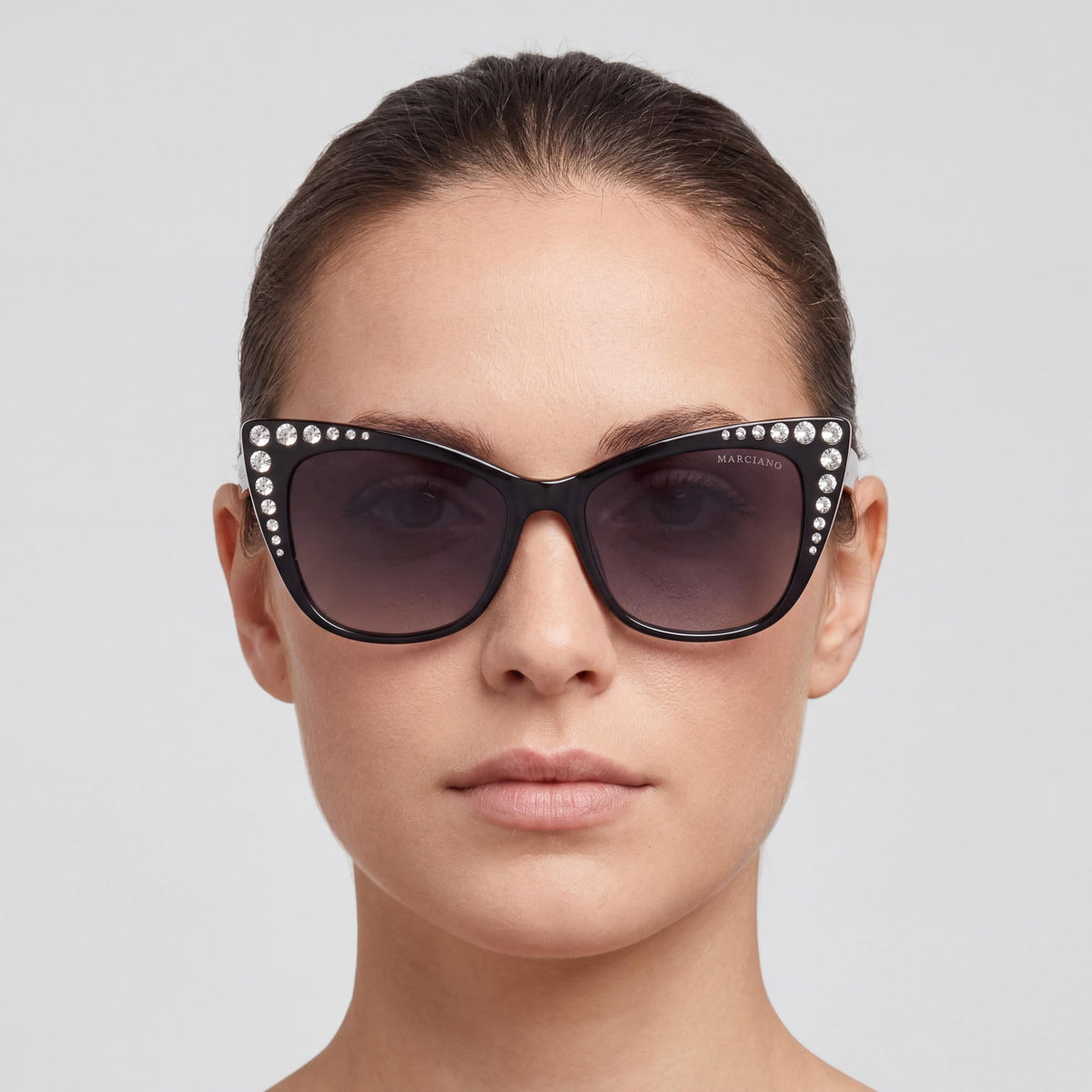 Gafas de sol Guess Gm00000 rectangulares brillantes para mujer, 54mm, Photo 5