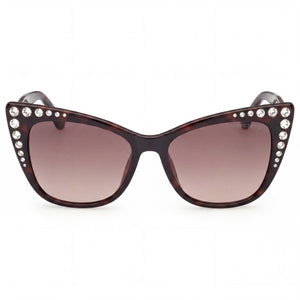 Guess Gm00000 Cat Eye Sunglasses for Unisex — front view, Injected frame