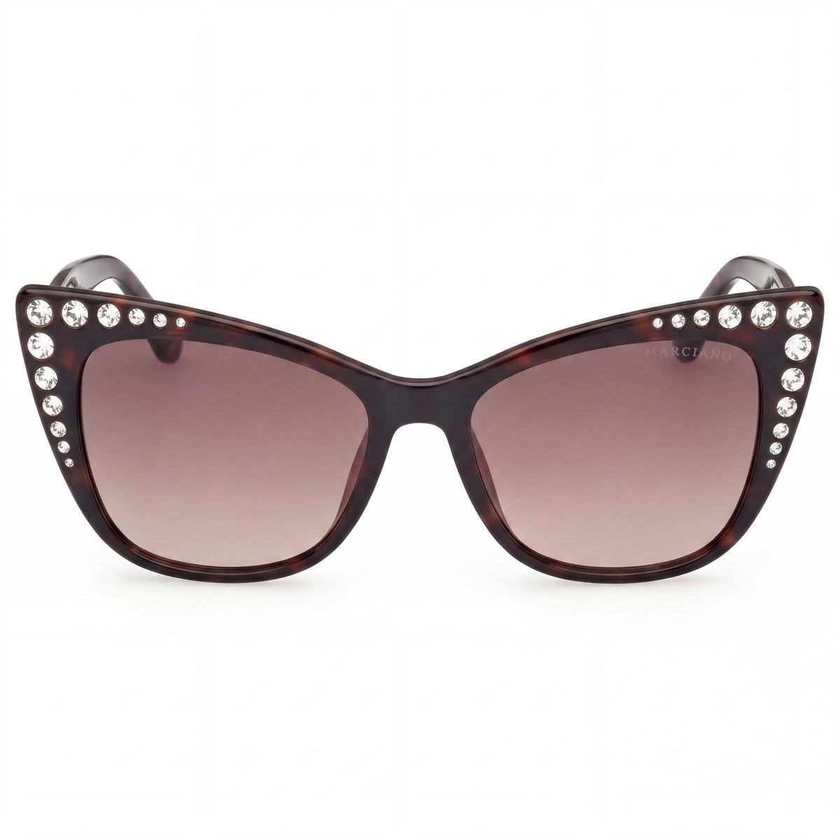 Gafas de sol unisex Guess Gm00000 de estilo ojo de gato en color habano oscuro, 54 mm, Photo 2
