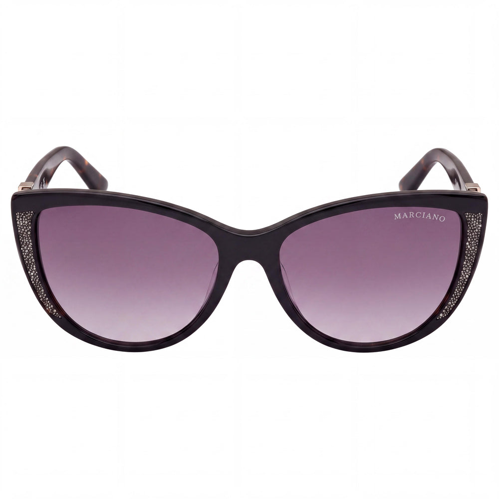 Guess Gm00011 Cat Eye Sunglasses for Women — front view, Plastic frame