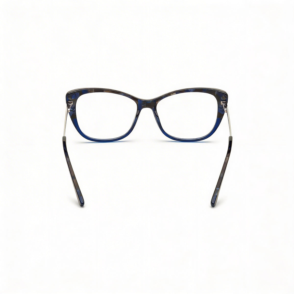 Guess Gm0352 Marbled Blue Cat Eye Eyeglasses for Women, 54mm, Photo 3