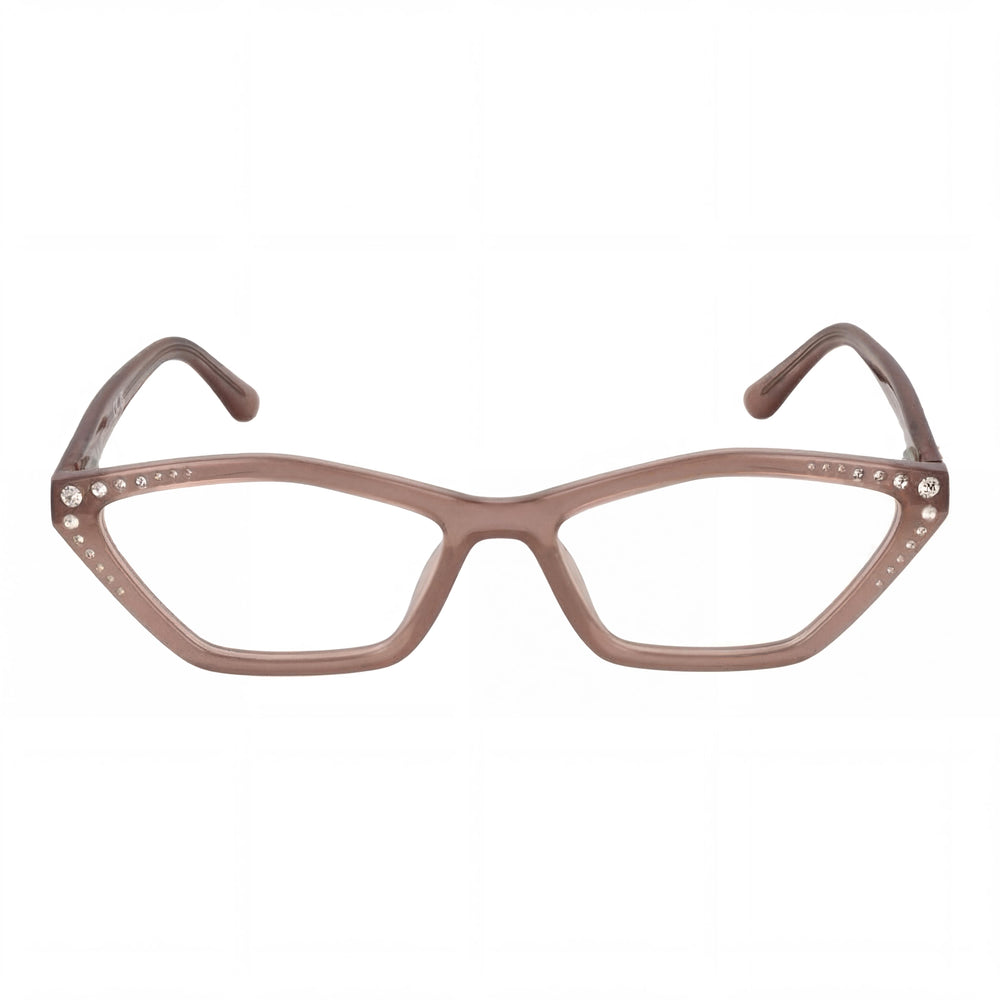 Guess Gm50002 Rectangle Eyeglasses for Men — front view, Injected