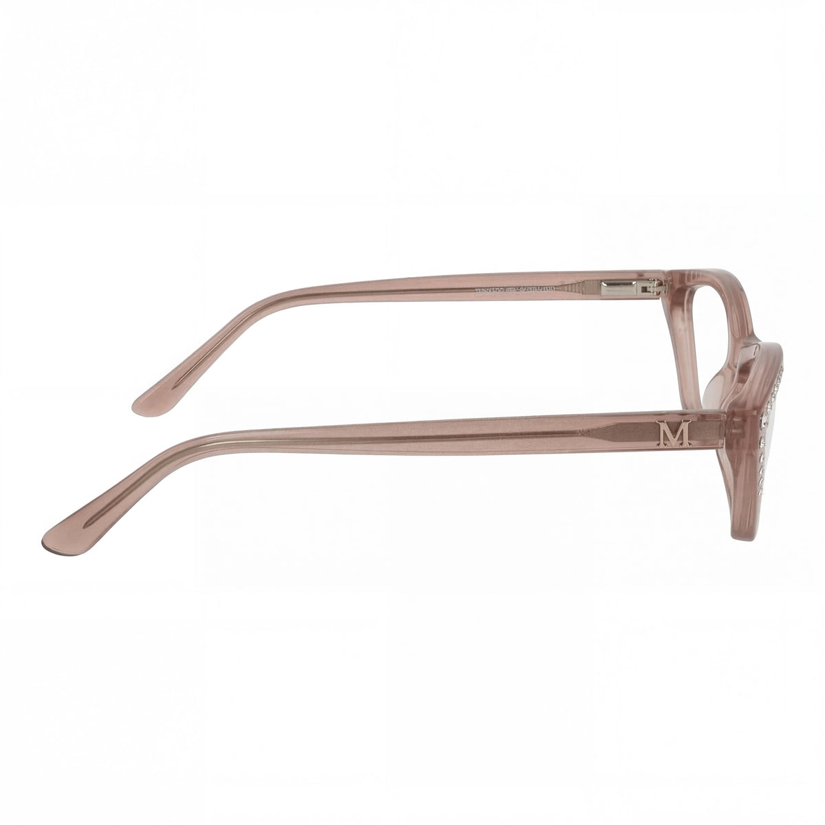 Gafas graduadas rectangulares Guess by Marciano Gm50002 de color beige brillante para hombre, Photo 3