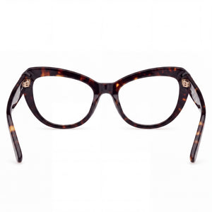 Guess Gm50016 Cat Eye Eyeglasses for Women — interior view, Polycarbonate demo lenses