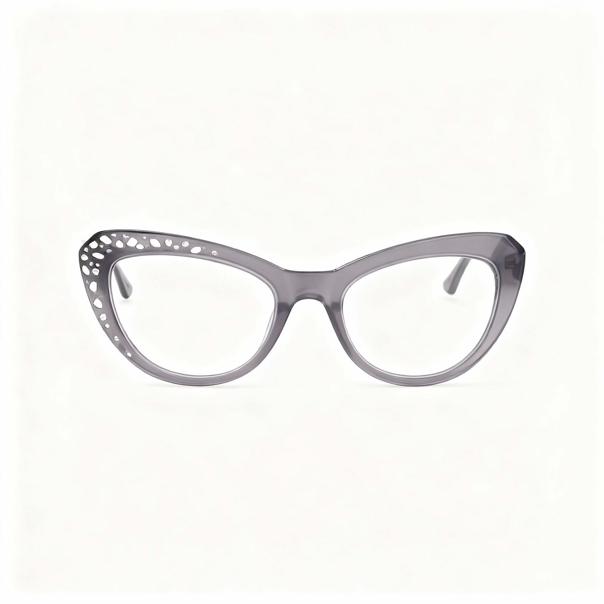 Guess Gm50016 Shiny Grey Rectangle Eyeglasses for Men, 53mm, Photo 2