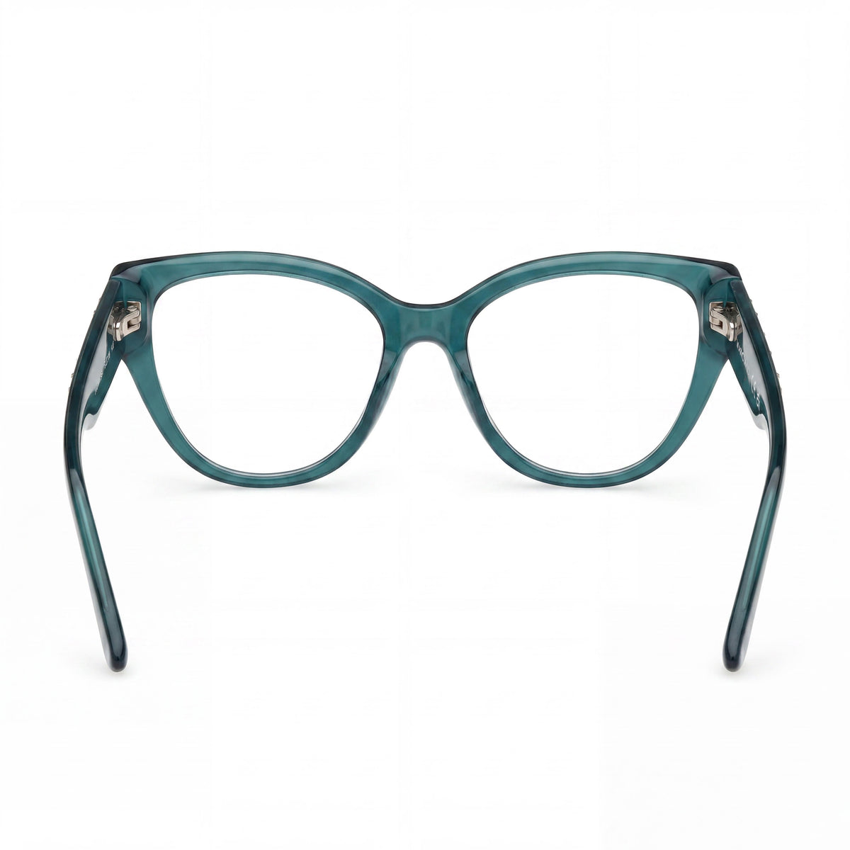 Gafas de plástico verde oscuro GUESS by Marciano Gm50018 para mujer, ancho de lente 54 mm, puente 17 mm, patilla 140 mm, Photo 3