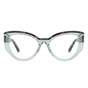 Guess Gm50031 Cat Eye Eyeglasses for Men — front view, Plastic