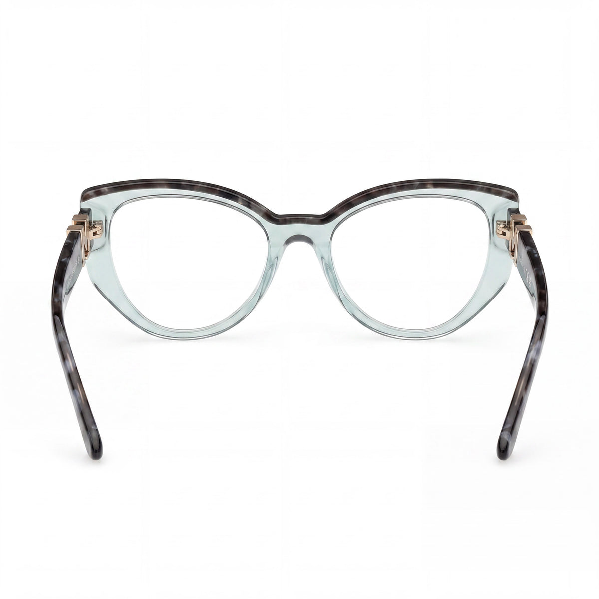 Gafas graduadas Guess Gm50031 para hombre, estilo ojo de gato, color verde claro brillante, 54 mm, Photo 4