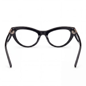 Guess GM50036 Cat Eye Eyeglasses for Men — interior view, Polycarbonate demo lenses