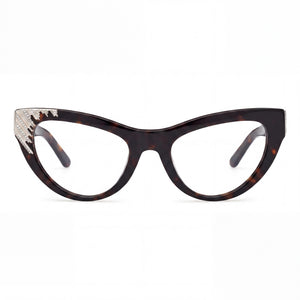 Guess GM50036 Cat Eye Eyeglasses for Men — front view, Plastic