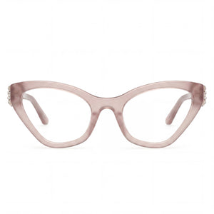 Guess GM50038 Cat Eye Eyeglasses for Women — front view, Plastic