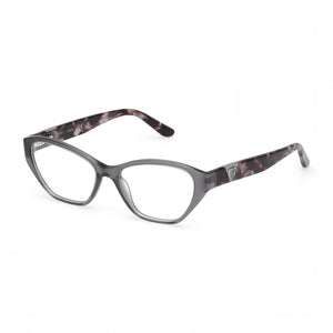 Guess Gray Cat Eye Eyeglasses for Women, Blue frame