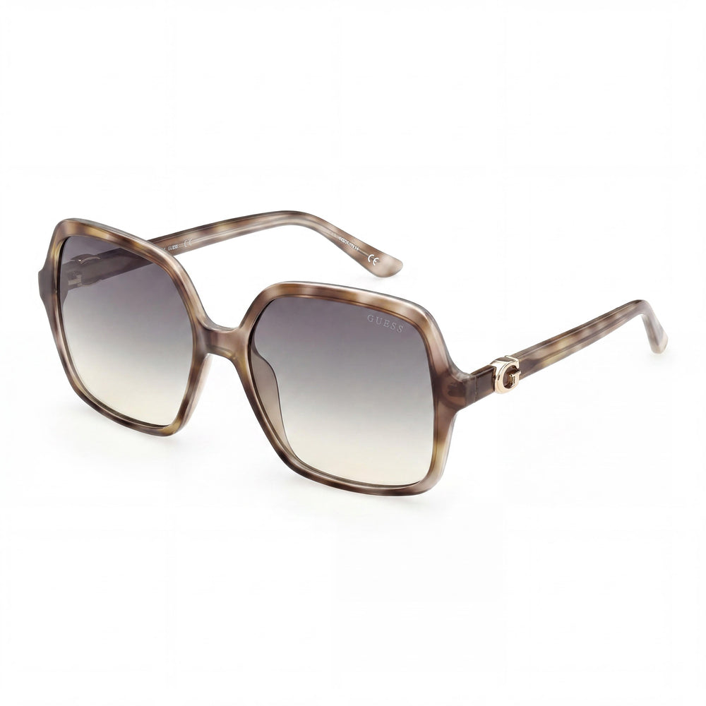 Guess Green Square Sunglasses for Women, Gradient Green lens