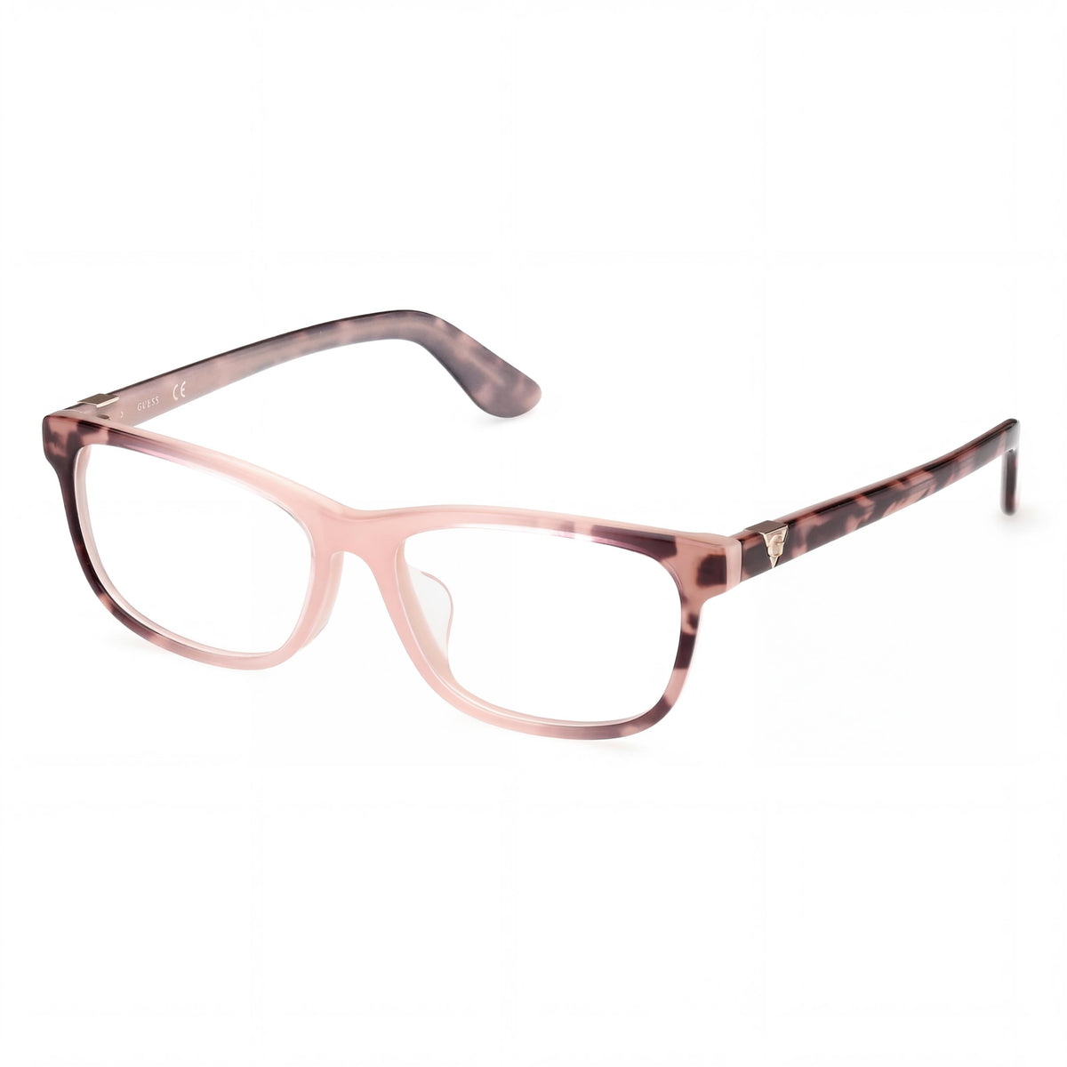 Guess GU 2961 Pink Rectangle Eyeglasses Unisex, Photo 1