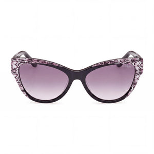 Guess GU00112 Cat Eye Sunglasses for Men — front view, Acetate frame