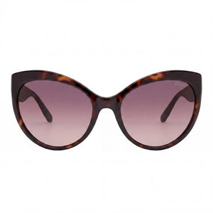 Guess GU00130-6152F Cat Eye Sunglasses for Women — front view, Injected frame