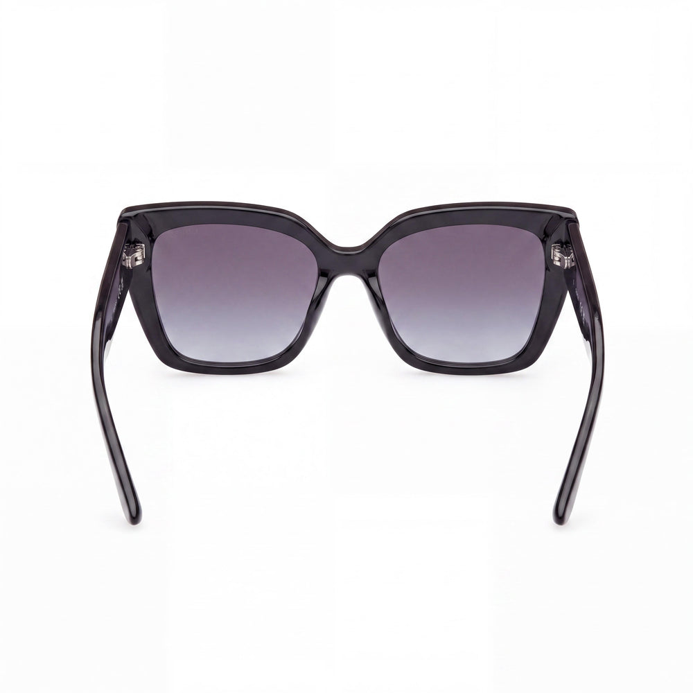 Guess GU00162 Square Sunglasses Women — side view, Non-Polarized gradient smoke lens