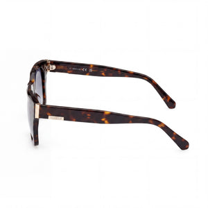 Guess Gu00172 Square Sunglasses Unisex — side view, Non-Polarized Gradient Blue lens